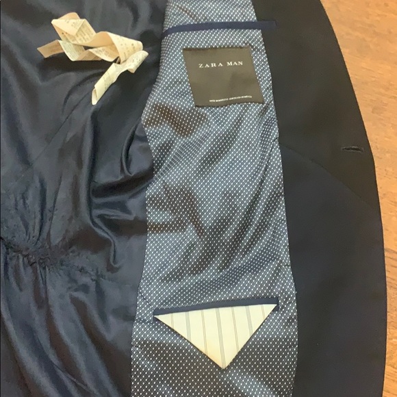 Zara men’s fitted smoking jacket. Great Condition - Picture 4 of 5